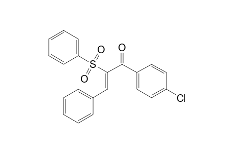 (Z)-1-(4-Chlorobenzoyl)-1-phenylsulfonyl-2-phenylethene