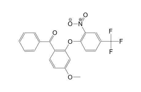methanone, [4-methoxy-2-[2-nitro-4-(trifluoromethyl)phenoxy]phenyl]phenyl-