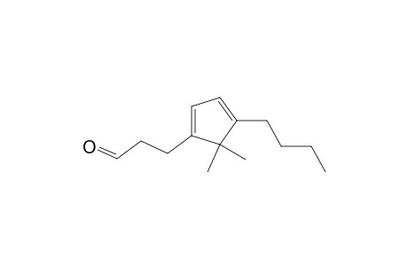 3-(4-Butyl-5,5-dimethyl-1,3-cyclopentadienyl)propanal