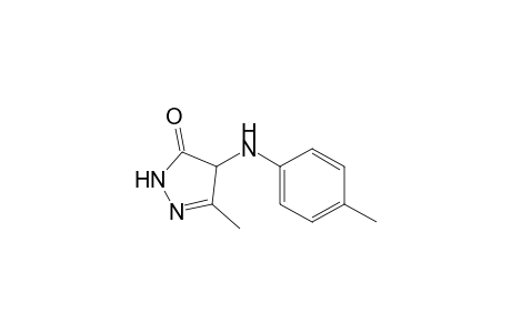 4-(4-Methylphenylamino)-5-methyl-2,4-dihydropyrazol-3-one