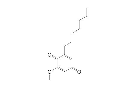 2-Methoxy-6-heptyl-1,4-benzoquinone