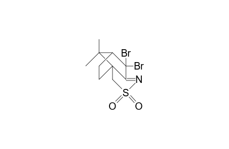 (3AS)-7,7-dibromo-8,8-dimethyl-4,5,6,7-tetrahydro-3H-3a,6-methano-2,1-benzisothiazole 2,2-dioxide