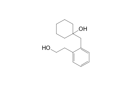 1-{[2-(2-Hydroxyethyl)phenyl]methyl}cyclohexanol