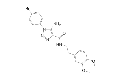 1H-1,2,3-triazole-4-carboxamide, 5-amino-1-(4-bromophenyl)-N-[2-(3,4-dimethoxyphenyl)ethyl]-