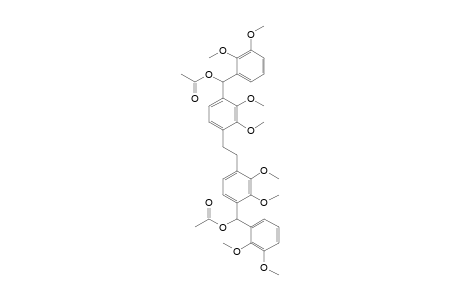 1,2-Bis(4-((2,3-dimethoxyphenyl)acetoxymethyl)-2,3-dimethoxyphenyl)ethane