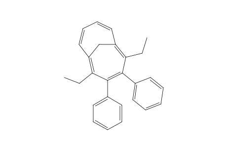 Bicyclo[4.4.1]undeca-1,3,5,7,9-pentaene, 2,5-diethyl-3,4-diphenyl-