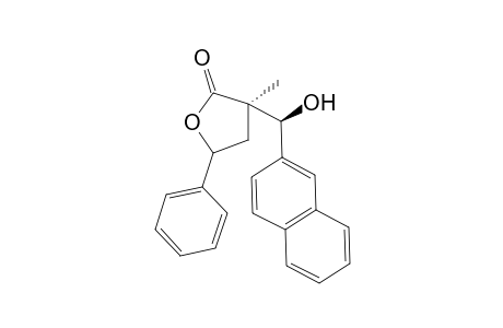 (R)-3-((S)-Hydroxy-naphthalen-2-yl-methyl)-3-methyl-5-phenyl-dihydro-furan-2-one