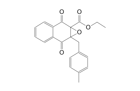 naphtho[2,3-b]oxirene-1a(2H)-carboxylic acid, 7,7a-dihydro-7a-[(4-methylphenyl)methyl]-2,7-dioxo-, ethyl ester