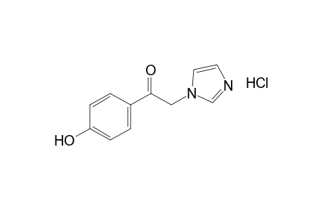 4'-hydroxy-2-(imidazol-1-yl)acetophenone, monohydrochloride