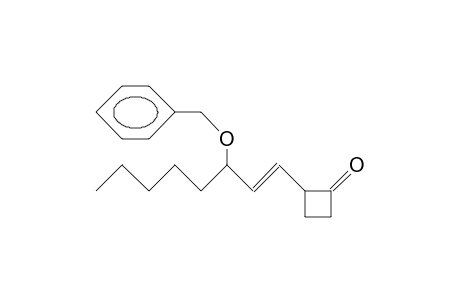 2-(3-[Benzyloxy]-oct-1(E)-en-1-yl)-cyclobutanone