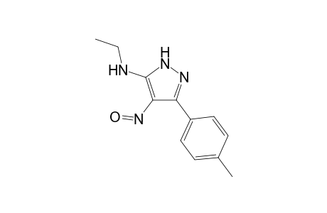 ethyl-[4-nitroso-5-(p-tolyl)-1H-pyrazol-3-yl]amine