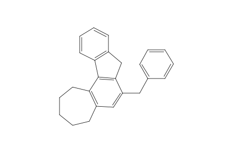 7-Benzyl-1,2,3,4,5,8-hexahydrocyclohepta[c]fluorene