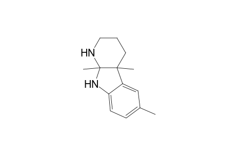 4A,6,9a-trimethyl-1,2,3,4,4a,9a-hexahydropyrido(2,3-b)indole
