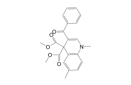 Dimethyl 3-Benzoyl-1,6-dimethylquinoline-4,4(1H)-dicarboxylate