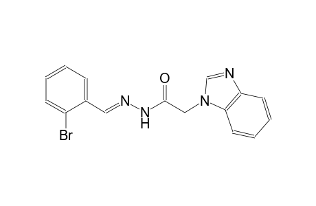 1H-benzimidazole-1-acetic acid, 2-[(E)-(2-bromophenyl)methylidene]hydrazide