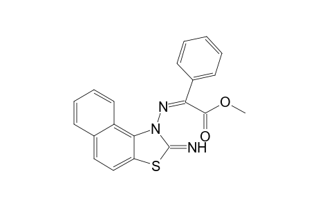 (2Z)-2-(2-iminobenzo[e][1,3]benzothiazol-1-yl)imino-2-phenyl-acetic acid methyl ester