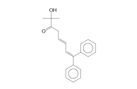 2-Hydroxy-2-methyl-8,8-diphenyl-octa-5,7-dien-3-one
