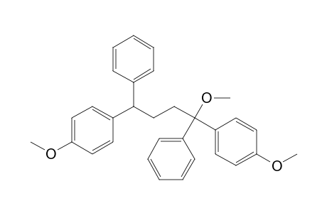 Methyl 1,4-Di(4-methoxyphenyl)-1,4-diphenyl-1-butyl Ether