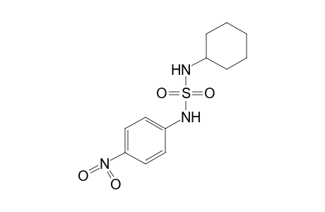 N-cyclohexyl-N'-(p-nitrophenyl)sulfamide