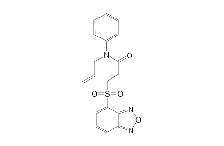 propanamide, 3-(2,1,3-benzoxadiazol-4-ylsulfonyl)-N-phenyl-N-(2-propenyl)-