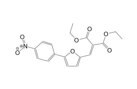 propanedioic acid, 2-[[5-(4-nitrophenyl)-2-furanyl]methylene]-, diethyl ester