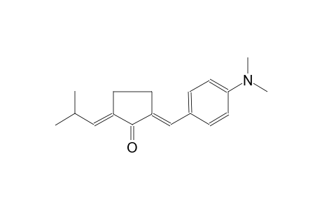 cyclopentanone, 2-[[4-(dimethylamino)phenyl]methylene]-5-(2-methylpropylidene)-, (2E,5E)-