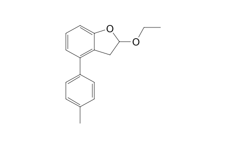 2-Ethoxy-4-(p-tolyl)-2,3-dihydrobenzofuran