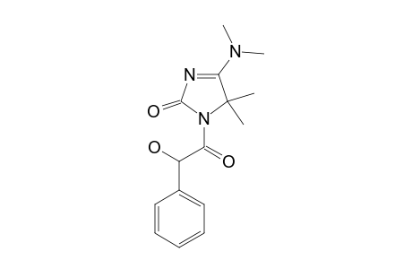 5-(Dimethylamino)-3,4-dihydro-3-(2-hydroxy-2-phenylacetyl)-4,4-dimethyl-2H-imidazol-2-one
