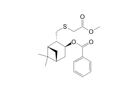 (trans)-6,6-Dimethyl-2-(2-thia-5-oxa-4-oxohexyl)bicyclo[3.1.1]hept-3-yl benzoate