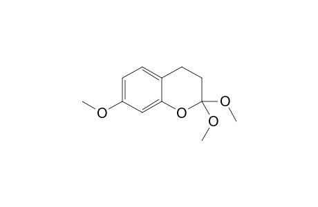 2,2,7-Trimethoxy-2H-1-benzopyran