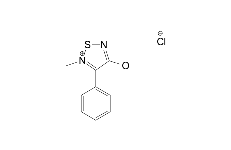 3-METHYL-4-PHENYL-5-HYDROXY-2,1,3-THIADIAZOLE_CHLORIDE
