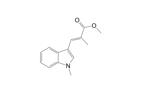 (E)-methyl 2-methyl-3-(1-methyl-1H-indol-3-yl)acrylate