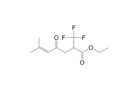 5-Heptenoic acid, 6-methyl-4-oxo-2-(trifluoromethyl)-, ethyl ester