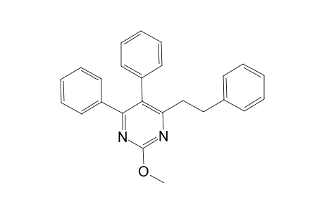 2-Methoxy-4,5-diphenyl-6-(2-phenylethyl)pyrimidine