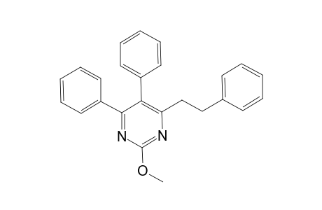 2-Methoxy-4-phenethyl-5,6-diphenyl-pyrimidine