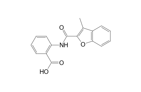 2-[(3-Methyl-benzofuran-2-carbonyl)-amino]-benzoic acid