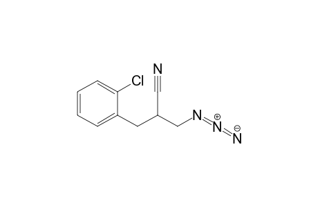 .beta.-Azido-alpha.-(o-chlorophenylmethyl)propionitrile