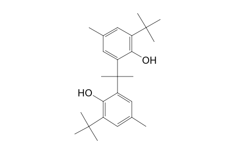 Phenol, 2,2'-(1-methylethylidene)bis[6-(1,1-dimethylethyl)-4-methyl-