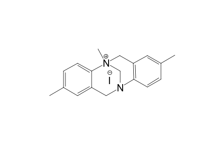 2,8,11-Trimethyl-5,11-methano-6H,12H-tetrahydrodibenzo[b,f][1,5]diazocine-11-ium iodide