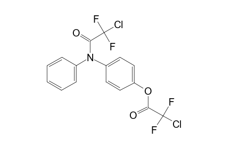 4-(Phenylamino)phenol, N,o-bis(chlorodifluoroacetyl)-