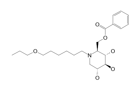 N-(7-OXADECYL)-6-O-BENZOYL-1,5-DIDEOXY-1,5-IMINO-D-GLUCITOL