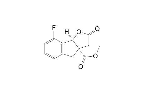 (3aS,8bS)Methyl 8-fluoro-2-oxo-3,3a,4,8b-tetrahydro-2H-indeno[1,2-b]furan-3a-carboxylate
