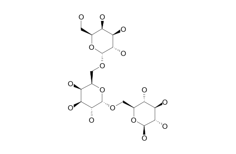 ALPHA-D-GALACTOPYRANOSYL-(1->6)-ALPHA-D-GALACTOPYRANOSYL-(1->6)-BETA-D-GLUCOPYRANOSIDE
