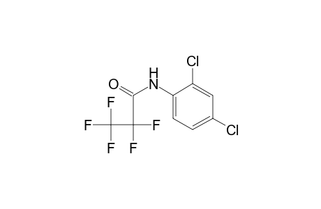 N-pentafluoropropionyl 2,4-dichloroaniline