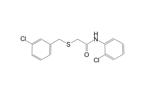 2-[(3-chlorobenzyl)sulfanyl]-N-(2-chlorophenyl)acetamide