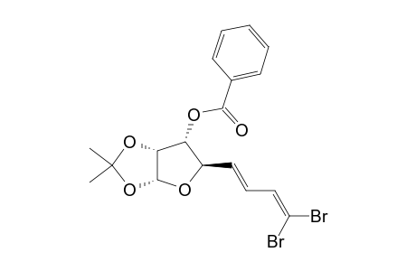 3-O-BENZOYL-8,8-DIBROMO-5,6,7,8-TETRADEOXY-1,2-O-ISOPROPYLIDENE-ALPHA-D-RIBO-OCT-5(E),7-DIENOFURANOSE