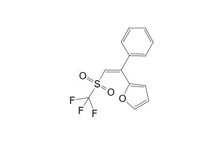 2-[(Z)-1-phenyl-2-(trifluoromethylsulfonyl)vinyl]furan