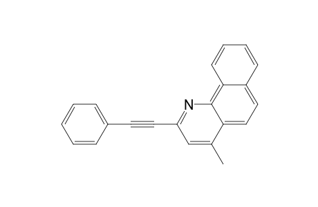 4-Azaphenanthrene, 1-methyl-3-phenylethynyl-