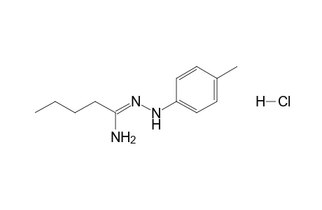 1-[(4-Methylphenyl)hydrazono]pentylamine hydrochloride