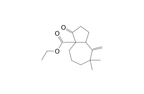 8a-(Ethoxycarbonyl)-5,5-dimethyl-4-methylidenedecahydroazulen-1-one